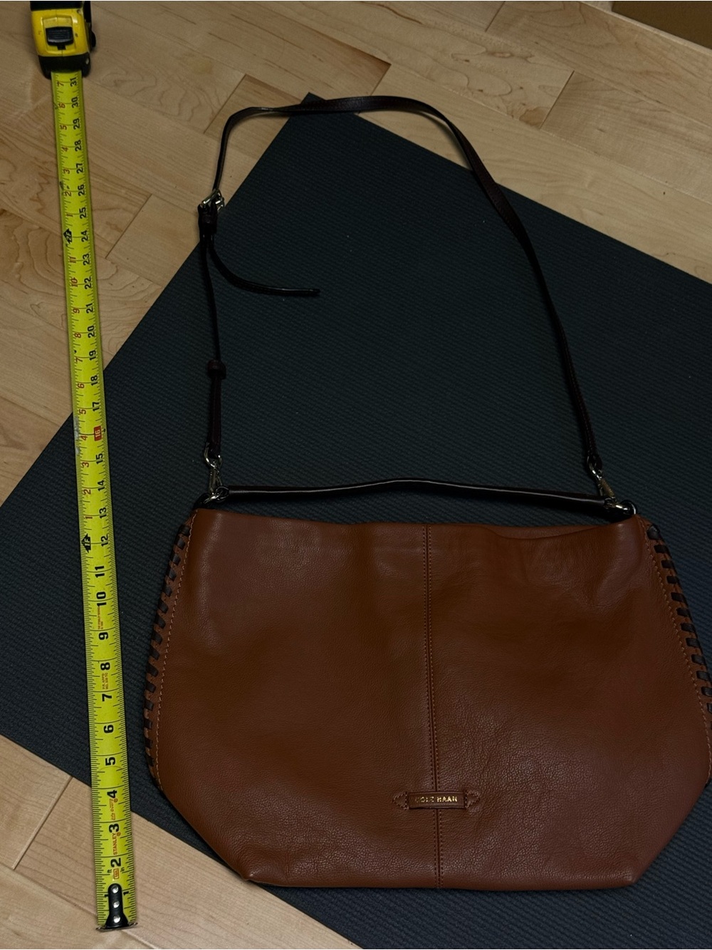 Cole Haan Leather Crossbody convertible straps Bag